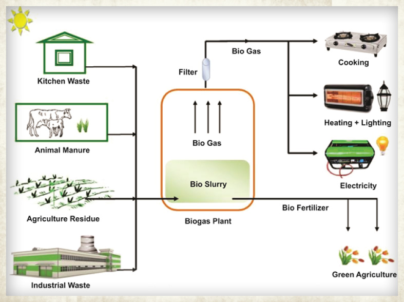biogas production process pdf
